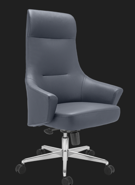 ELVORA Sovereign PU visitor chair Delhi premium seating